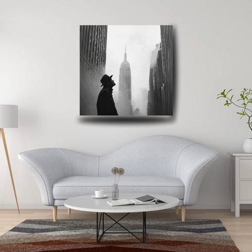Empire in the Mist – Black & White Fine Art Print